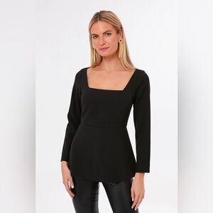 Pomander Place Simone Top in Black